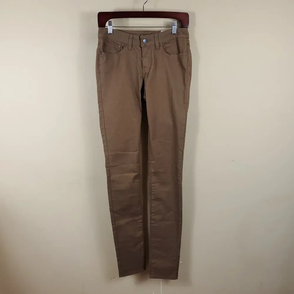 Prana Kayla Jean in Brown Women's Size 0 Tall